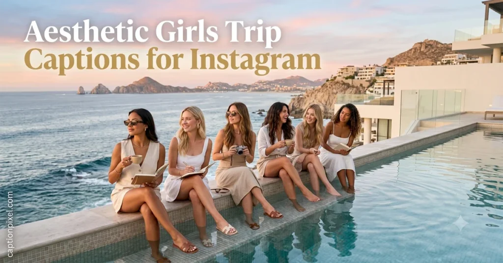 Aesthetic Girls Trip Captions for Instagram