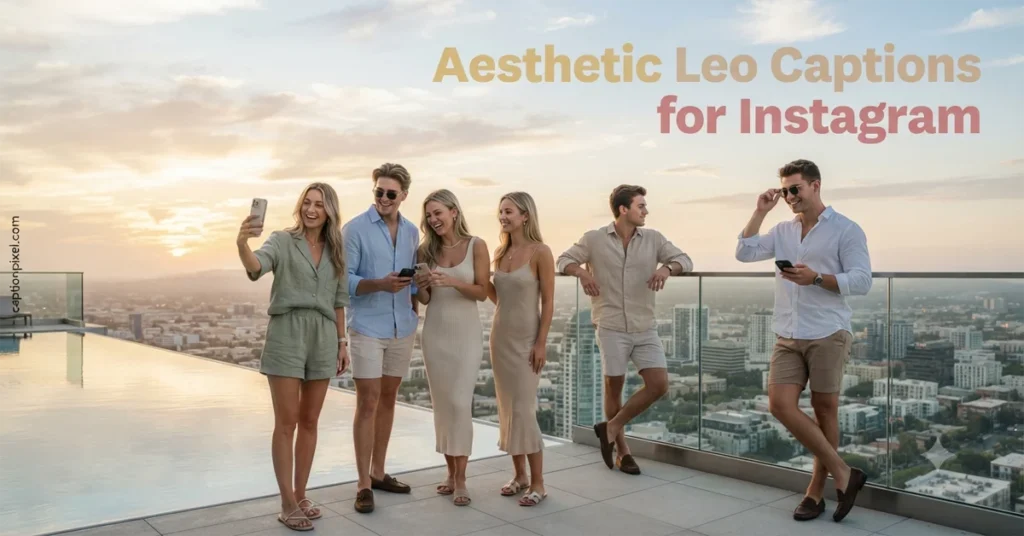Aesthetic Leo Captions for Instagram