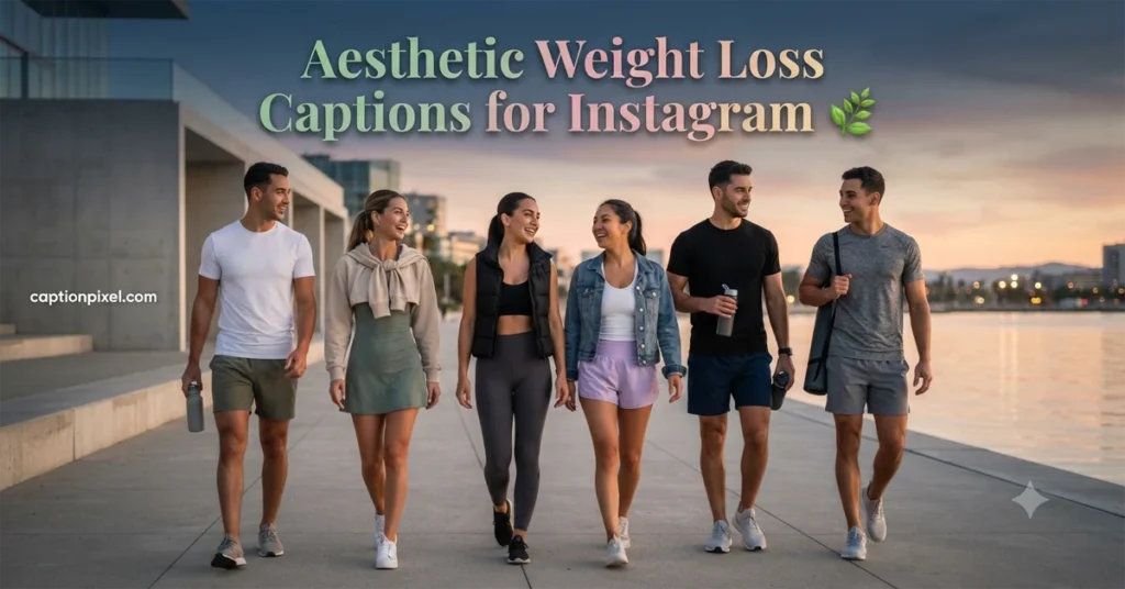Aesthetic Weight Loss Captions for Instagram