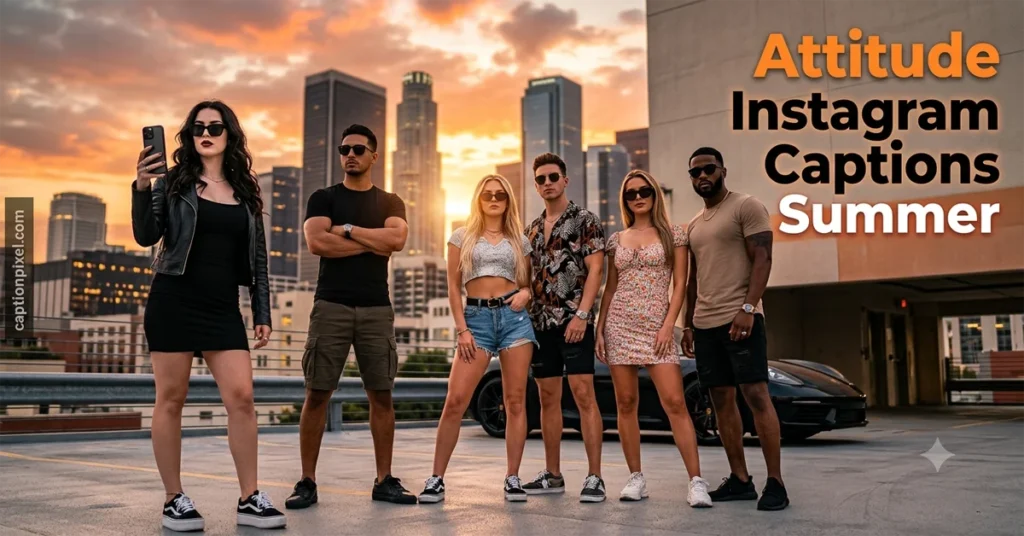 Attitude Instagram Captions Summer