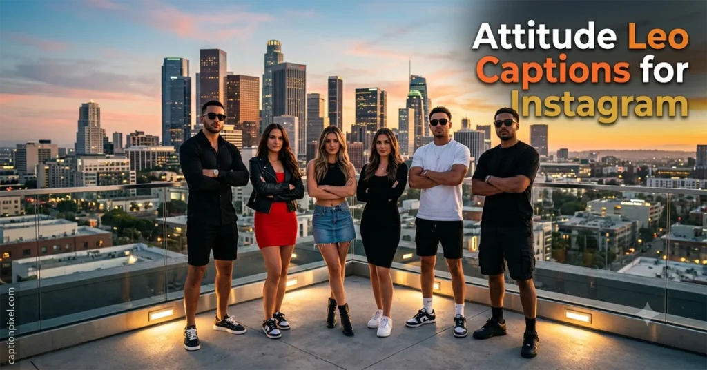 Attitude Leo Captions for Instagram