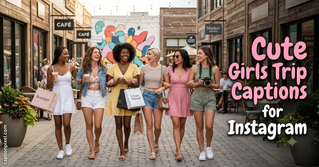 Cute Girls Trip Captions for Instagram