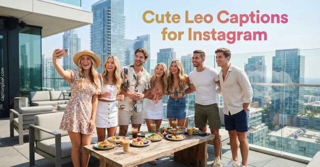 Cute Leo Captions for Instagram