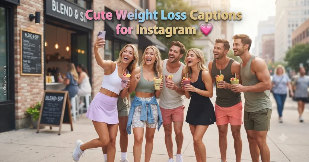 Cute Weight Loss Captions for Instagram