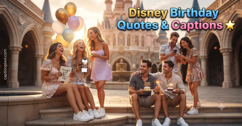 Disney Birthday Quotes & Captions
