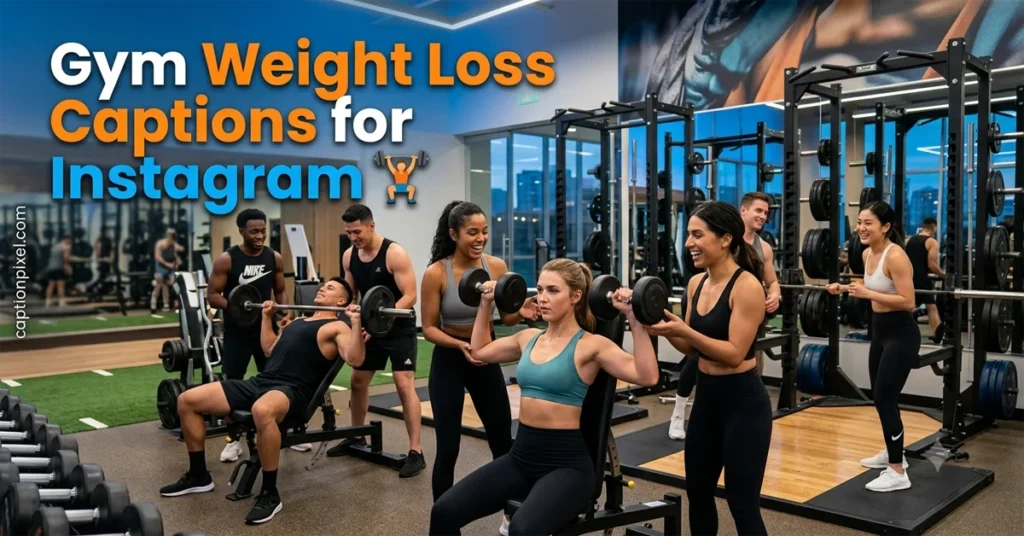 Gym Weight Loss Captions for Instagram