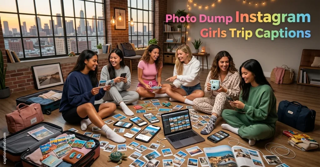 Instagram Photo Dump Girls Trip Captions