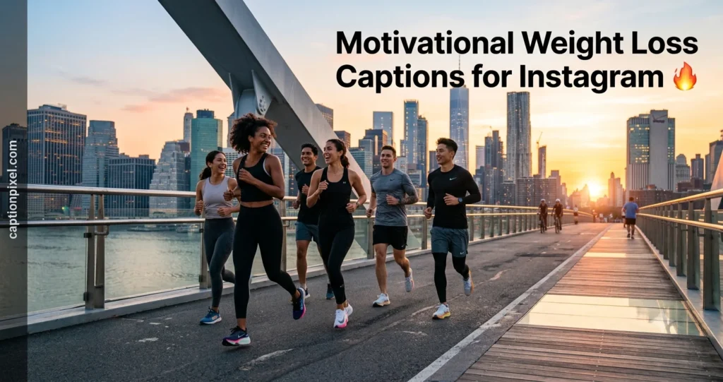 Motivational Weight Loss Captions for Instagram