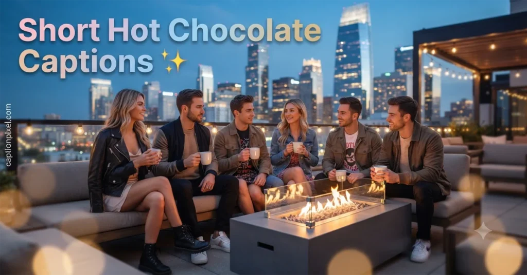 Short Hot Chocolate Captions