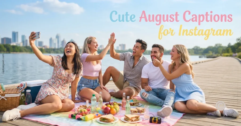 Cute August Captions for Instagram