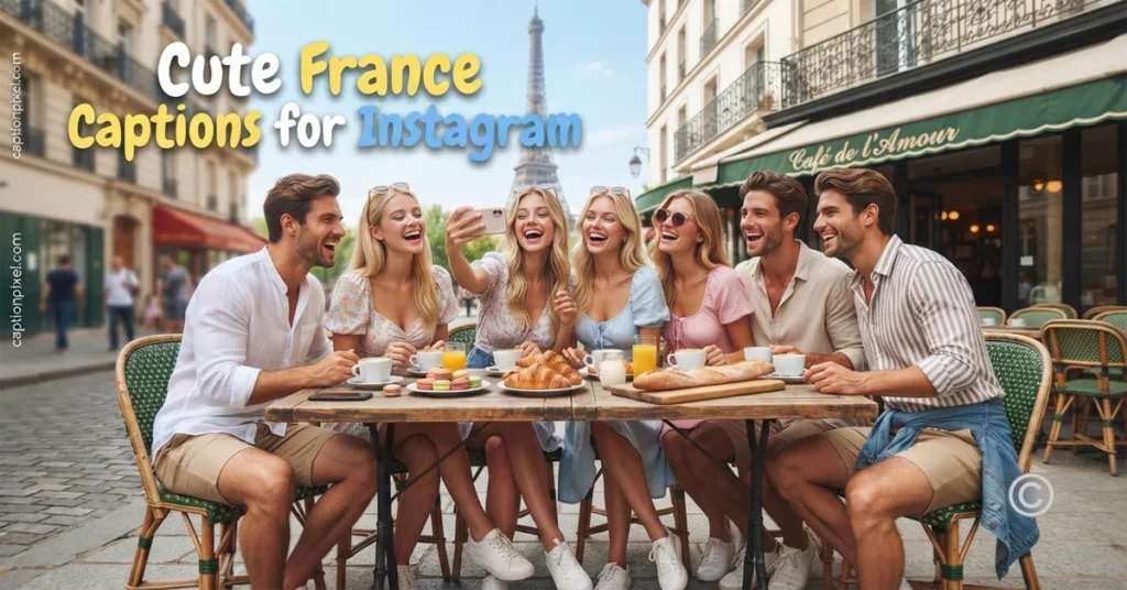 Cute France Captions for Instagram
