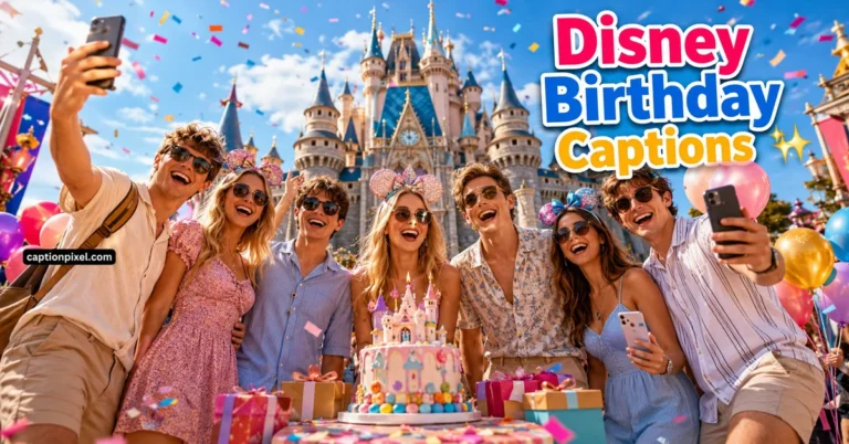 Disney Birthday Captions for Insta Magical And Dreamy