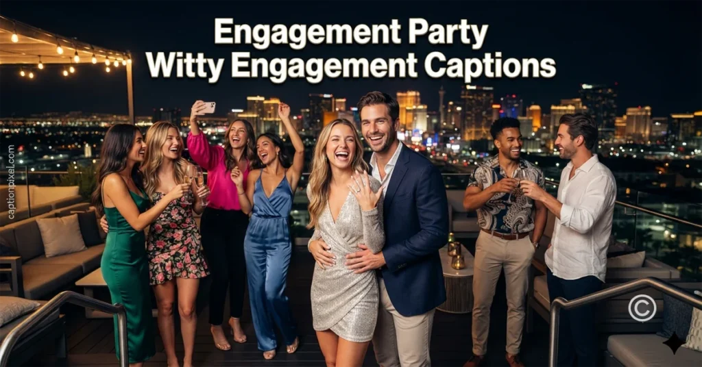 Engagement Party Witty Engagement Captions