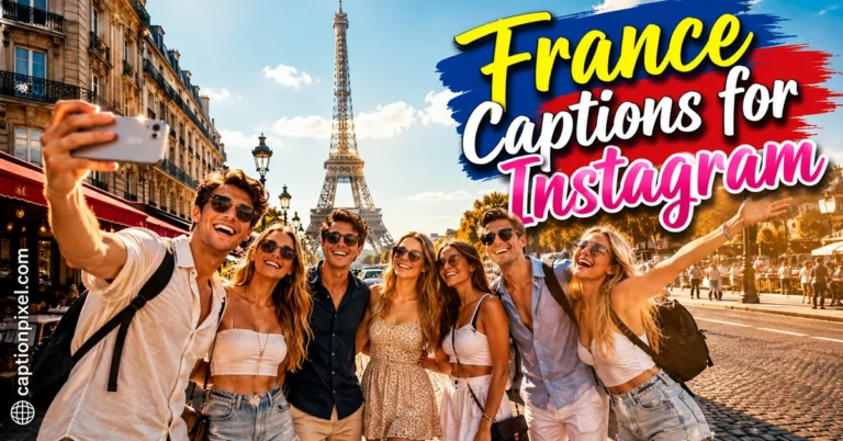 France Captions for Instagram That Are Très Chic