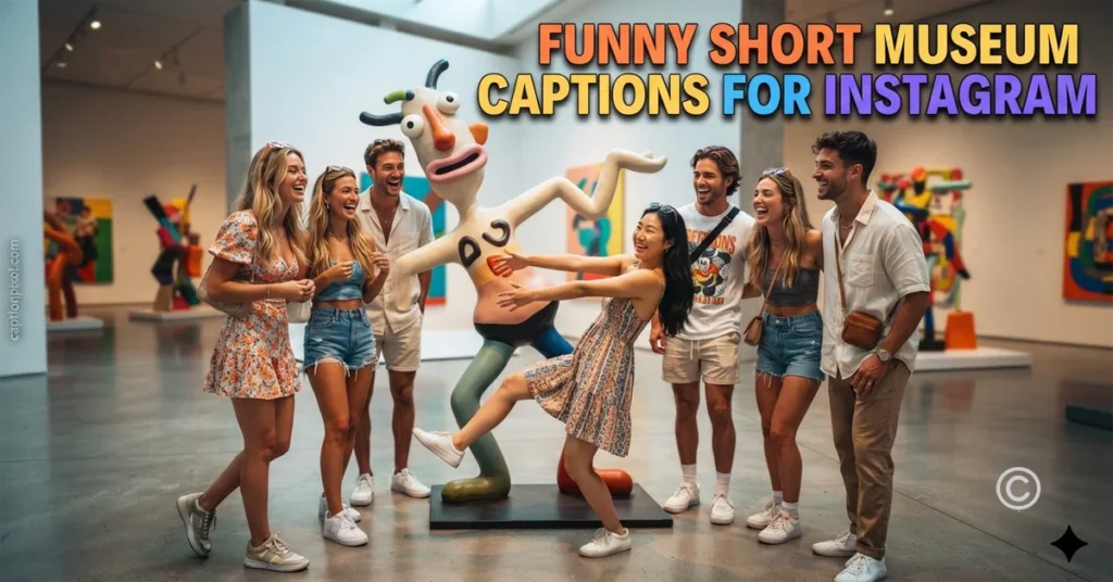 Funny Short Museum Captions for Instagram