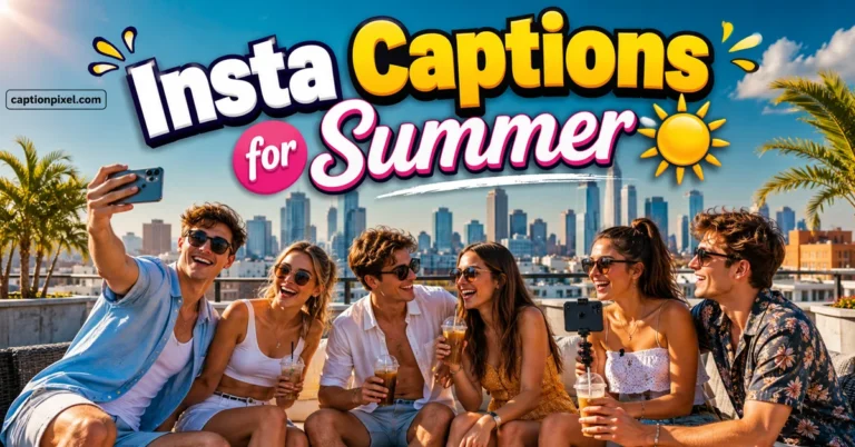 Insta Captions for Summer To Get Brighten
