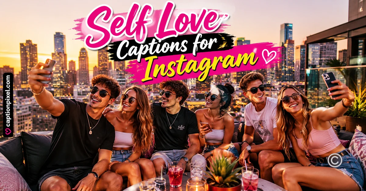 Self Love Captions for Instagram