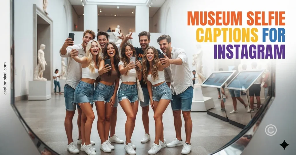Museum Selfie Captions for Instagram