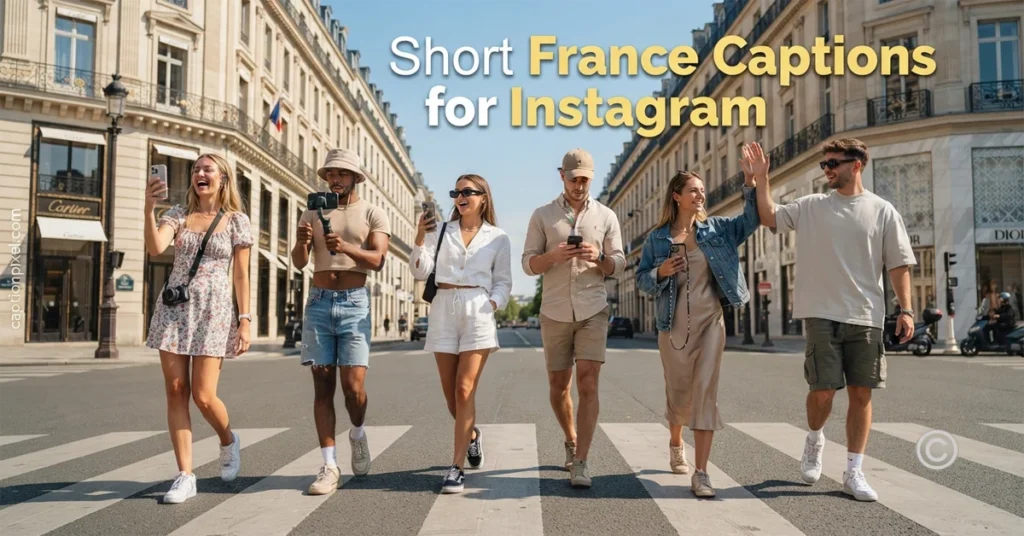 Short France Captions for Instagram 