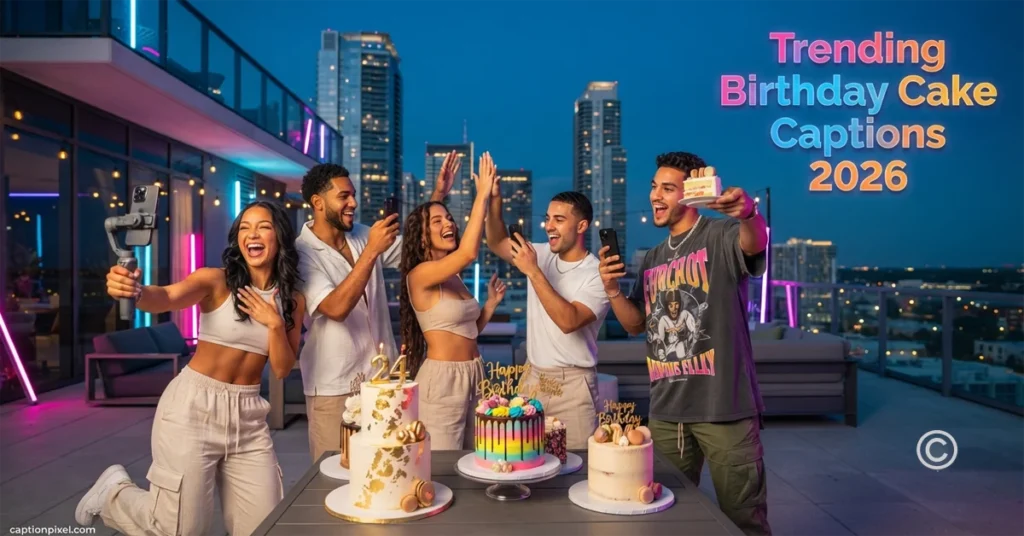 Trending Birthday Cake Captions 2026