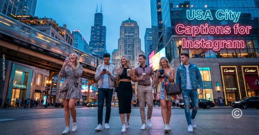USA City Captions for Instagram