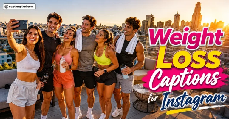 Weight Loss Captions for Instagram