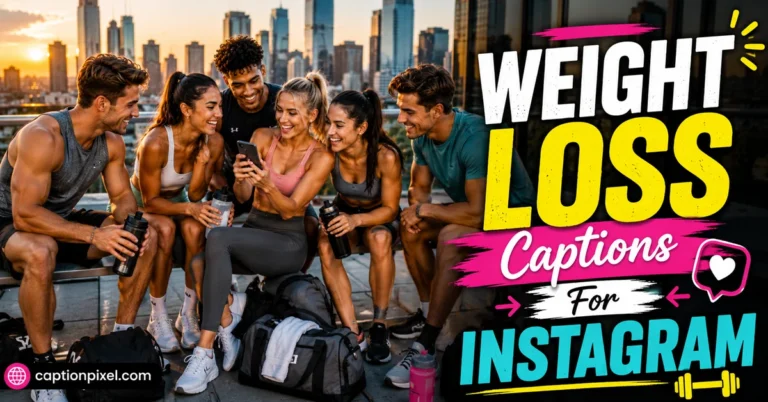 Weight Loss Captions for Instagram for Fitness