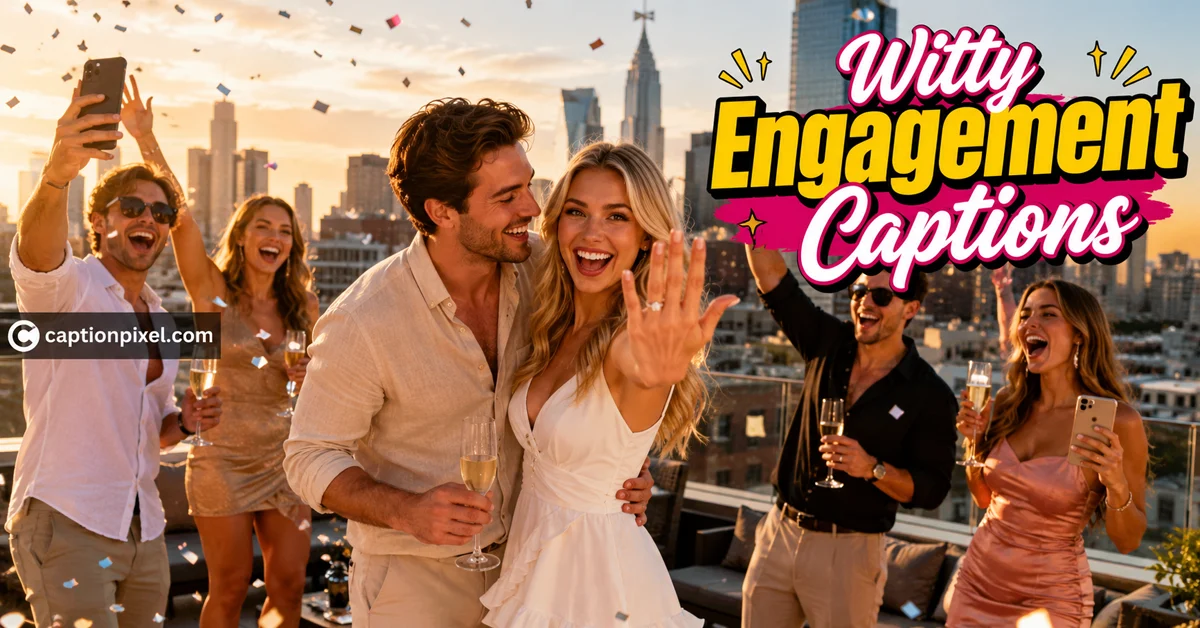Witty Engagement Captions for Instagram
