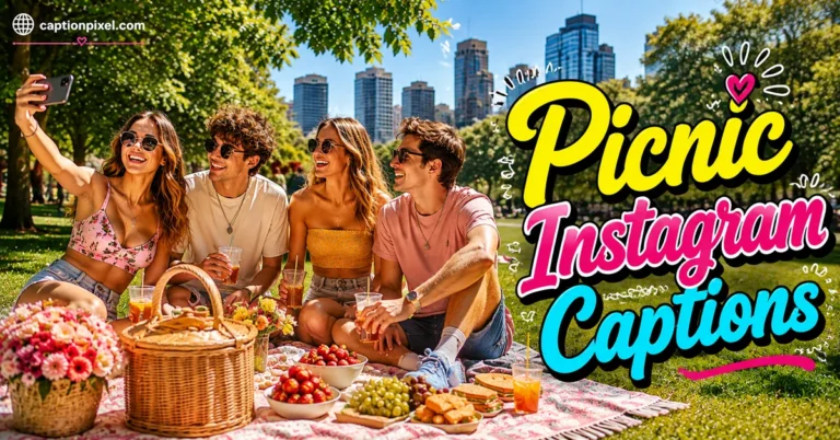 Picnic Instagram Captions