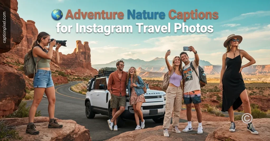 Adventure Nature Captions for Instagram Travel Photos