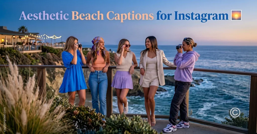 Aesthetic Beach Captions for Instagram