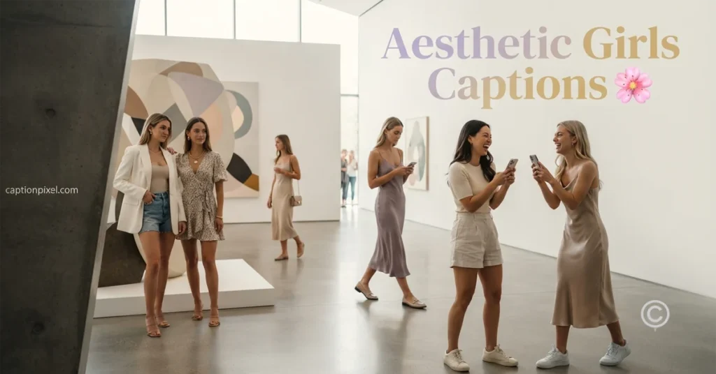 Aesthetic Girls Captions