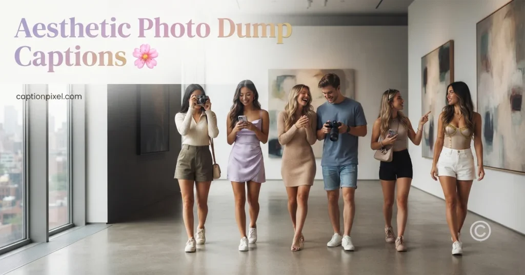 Aesthetic Photo Dump Captions