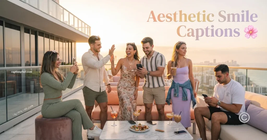 Aesthetic Smile Captions