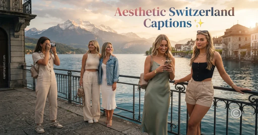 Aesthetic Switzerland Captions