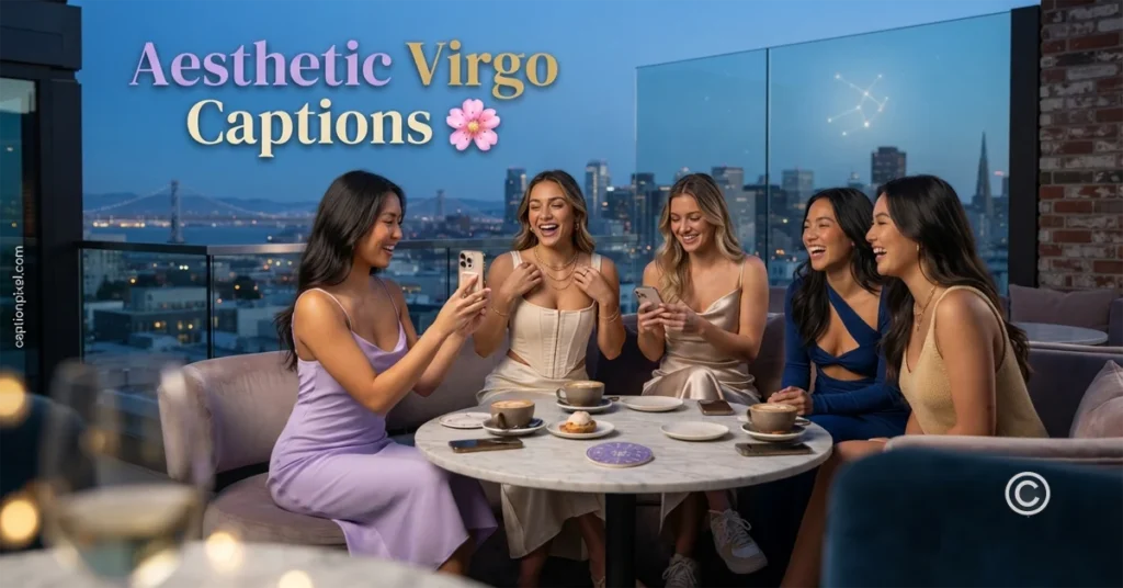 Aesthetic Virgo Captions