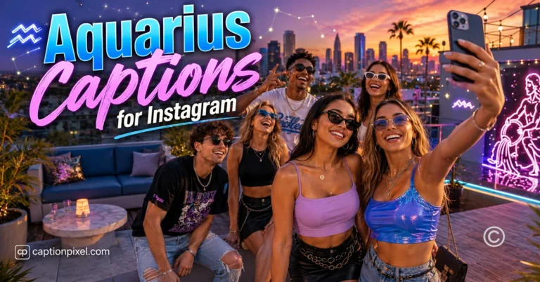 Aquarius Captions for Instagram
