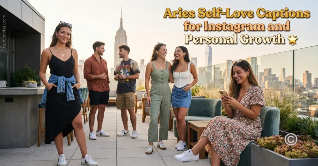 Aries Self-Love Captions for Instagram and Personal Growth