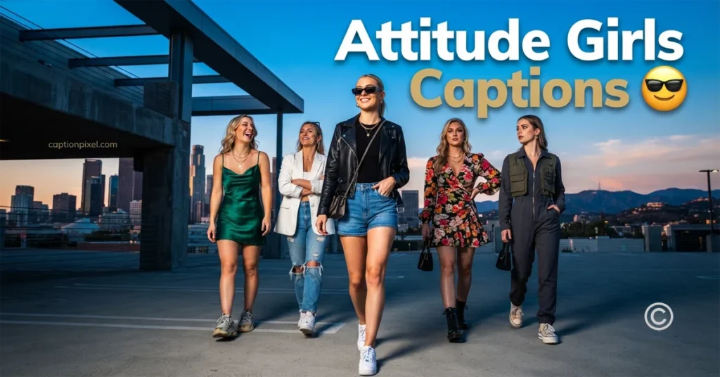 Attitude Girls Captions