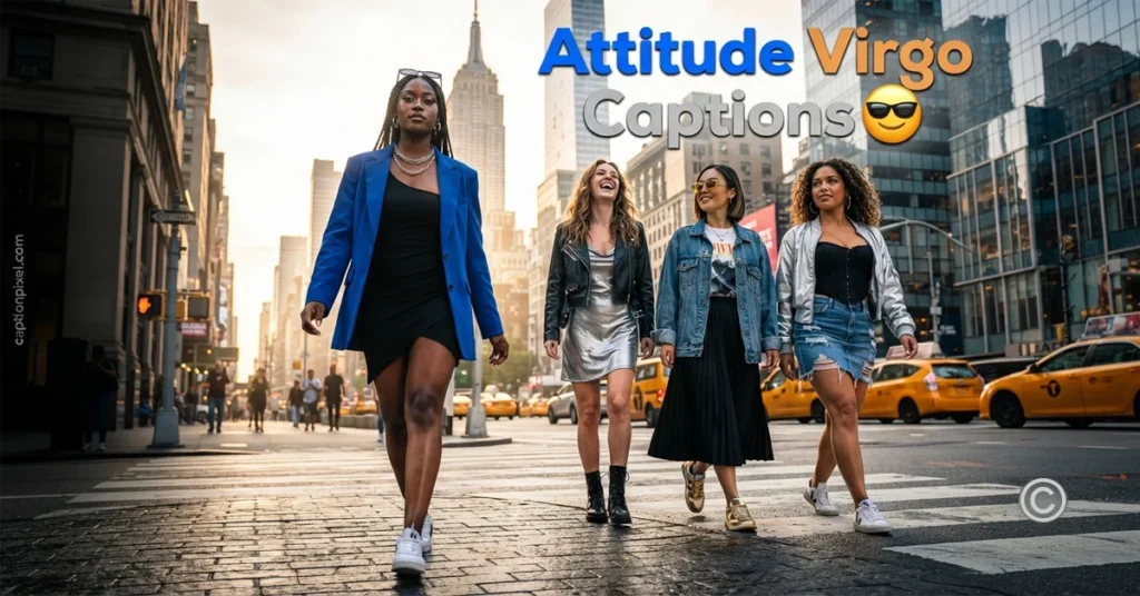 Attitude Virgo Captions