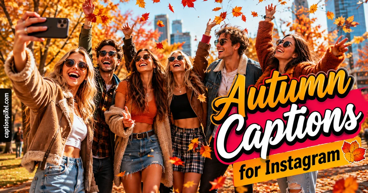 Autumn Captions for Instagram