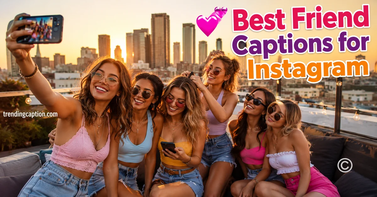 Best Friend Captions for Instagram