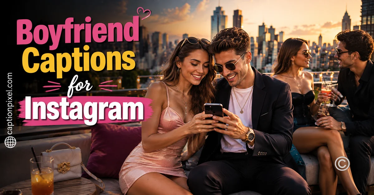 Boyfriend Captions for Instagram