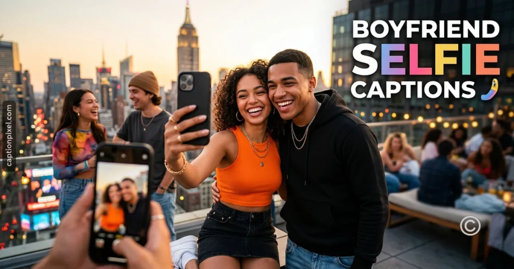 Boyfriend Selfie Captions
