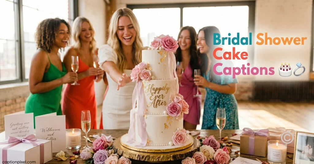 Bridal Shower Cake Captions