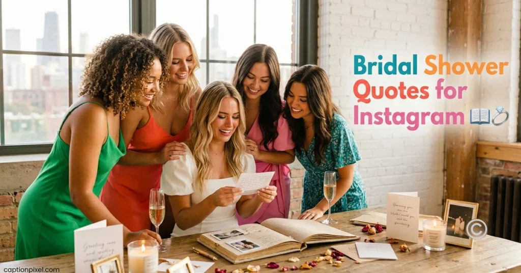 Bridal Shower Quotes for Instagram