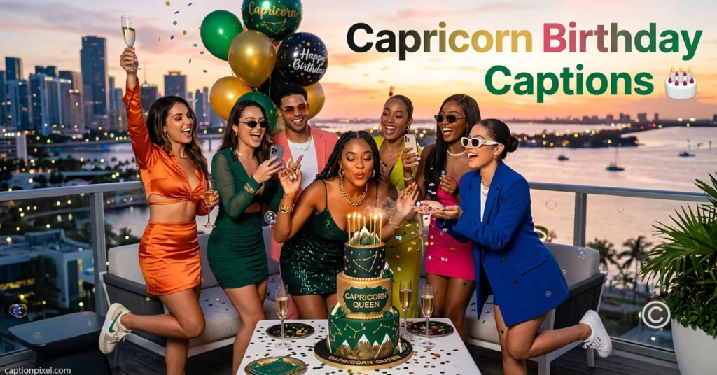 Capricorn Birthday Captions