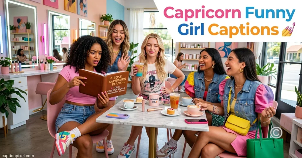 Capricorn Funny Girl Captions