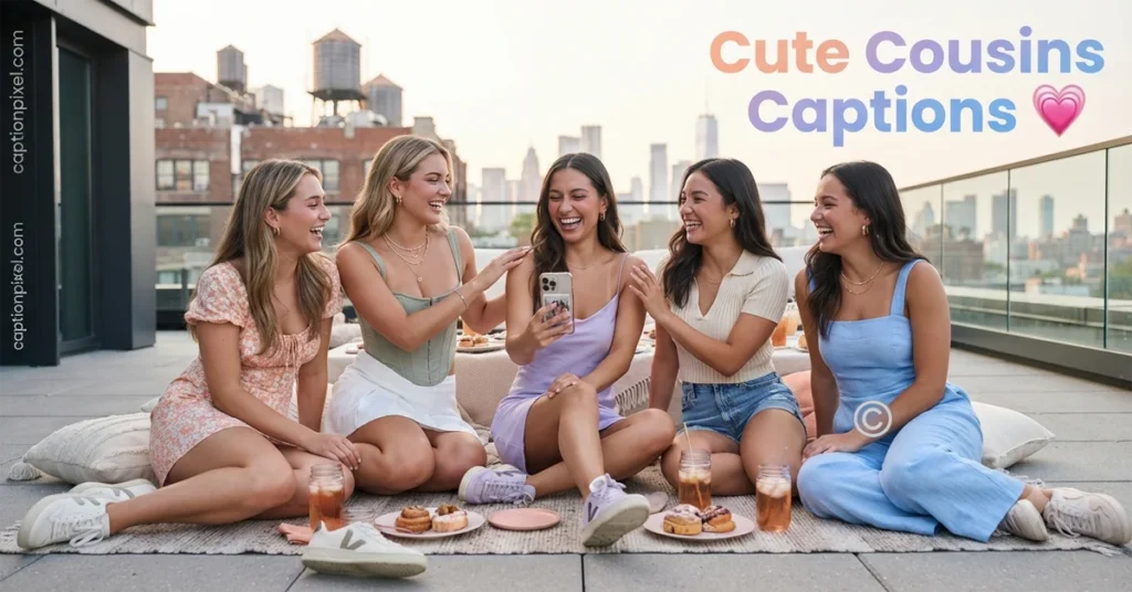 Cute Cousins Captions for Instagram