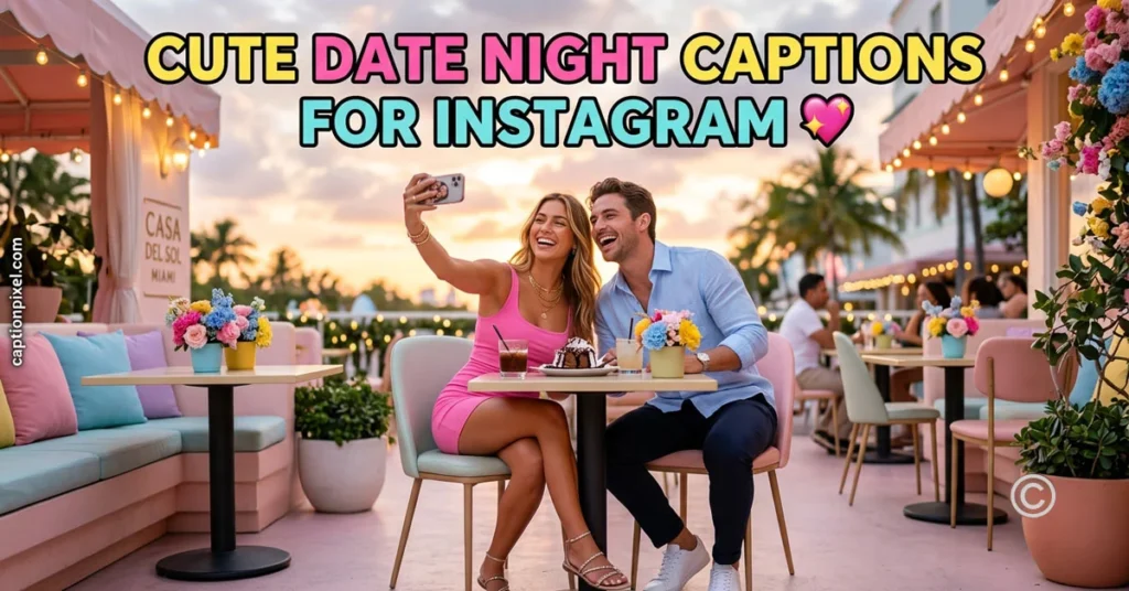 Cute Date Night Captions for Instagram